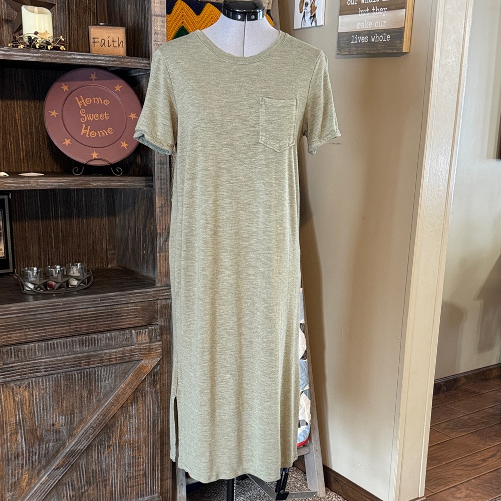Jessica Simpson Olive Green Dress